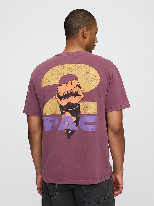 Image number 2 showing, Tupac Graphic T-Shirt