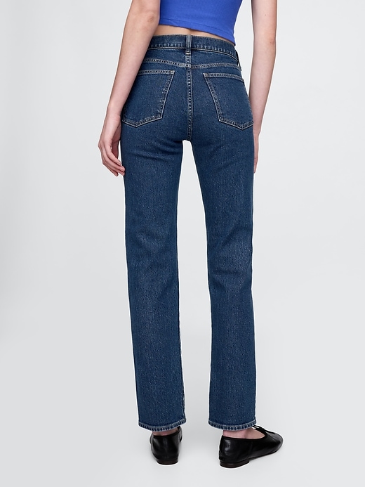 Image number 5 showing, High Rise '90s Straight Jeans