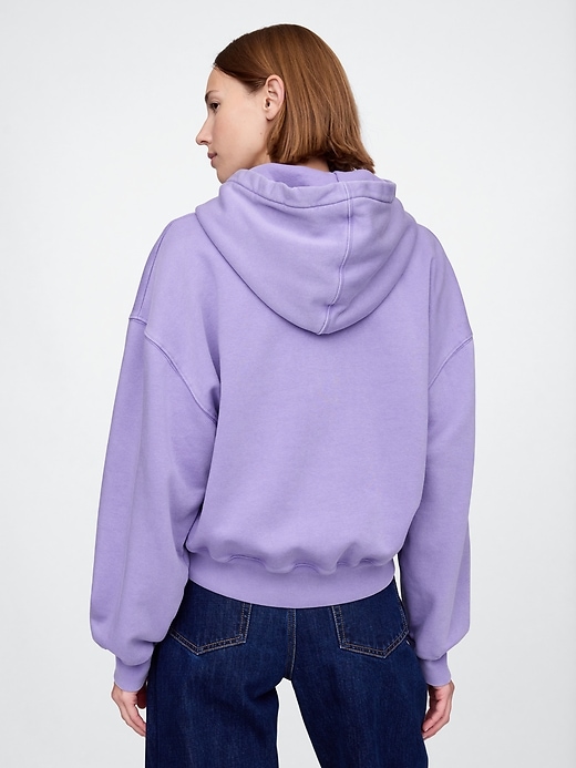 Image number 3 showing, VintageSoft Cropped Logo Hoodie