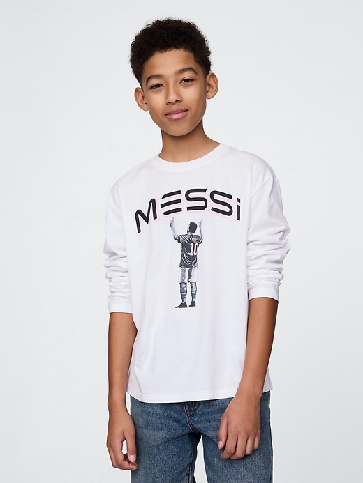 Image number 1 showing, Kids Messi Graphic T-Shirt