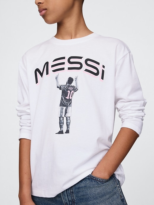 Image number 3 showing, Kids Messi Graphic T-Shirt