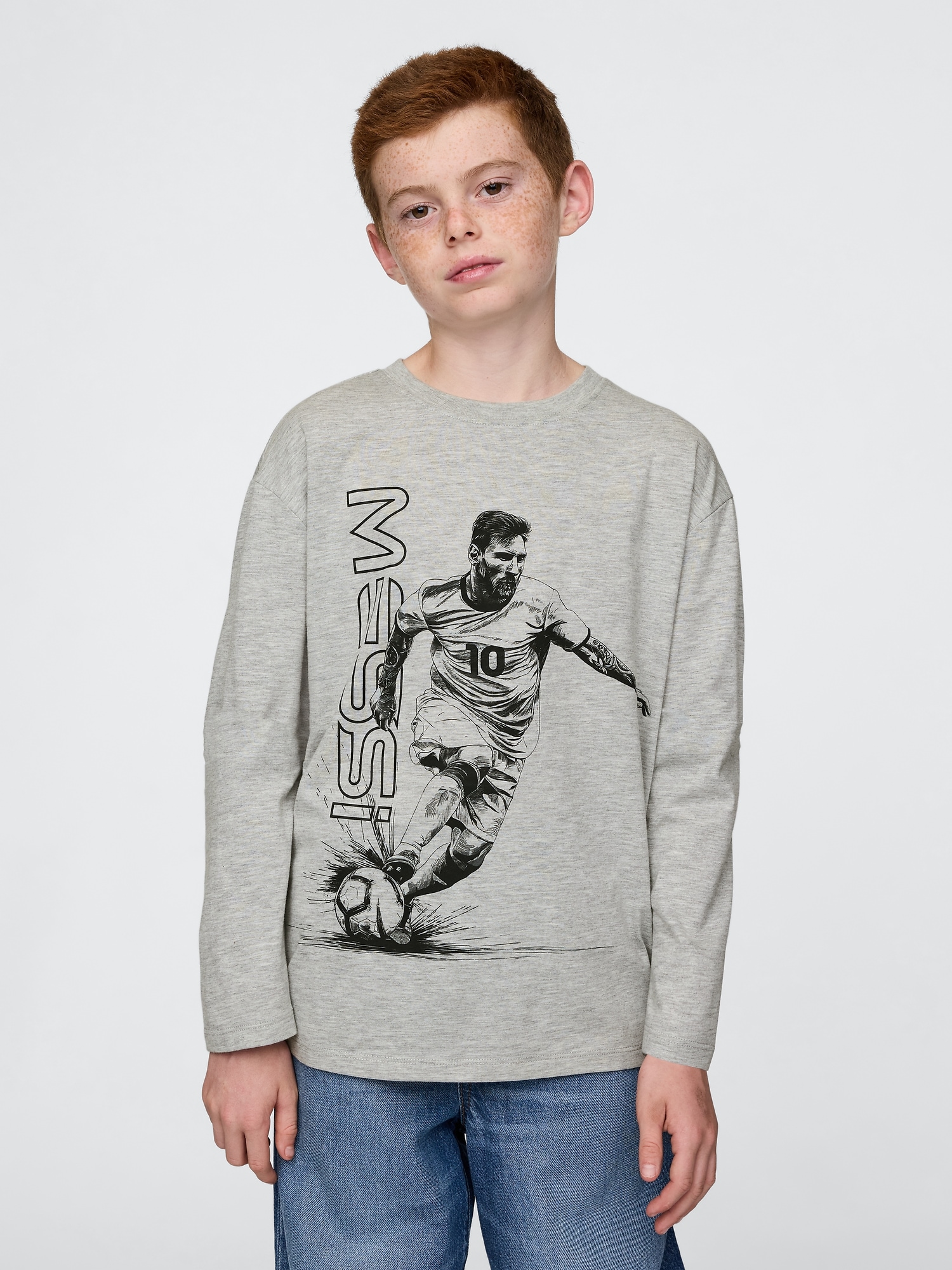 Kids Messi Graphic T-Shirt