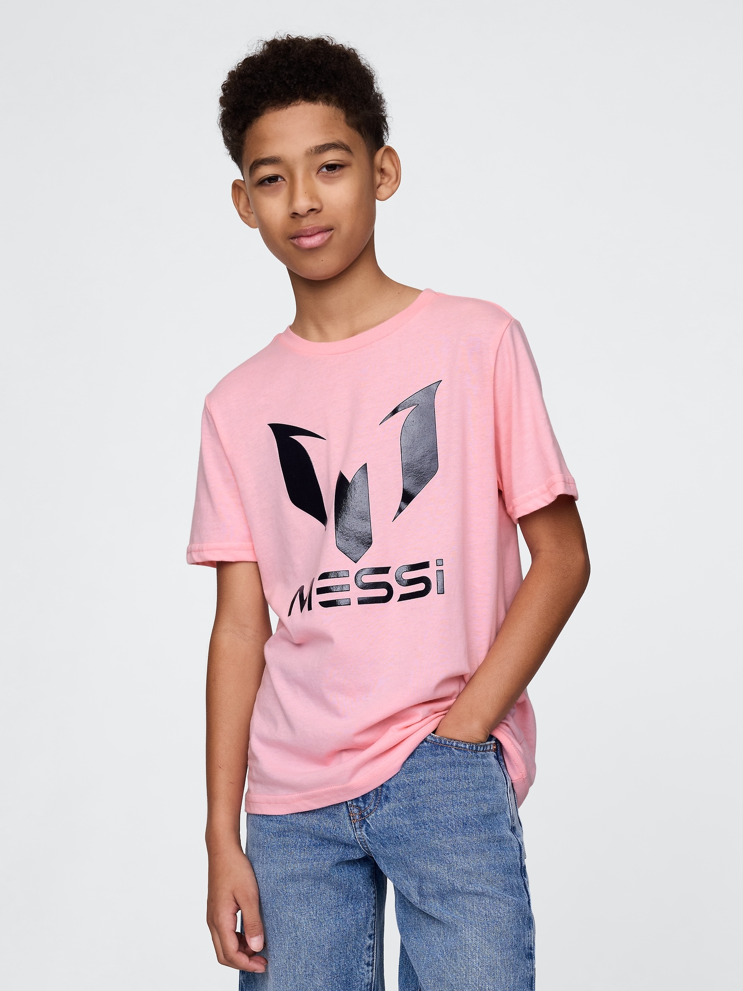 Kids Messi Graphic T-Shirt