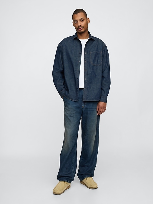 Image number 1 showing, UltraSoft Baggy Carpenter Jeans