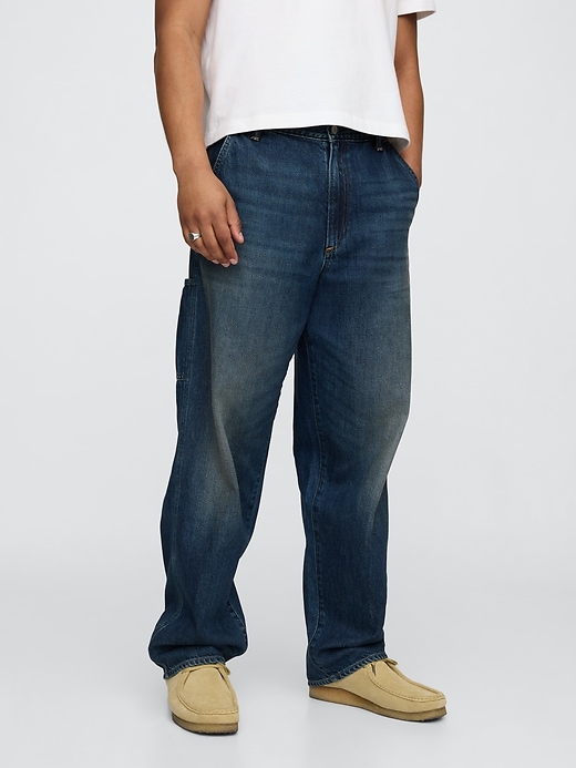 Image number 2 showing, UltraSoft Baggy Carpenter Jeans