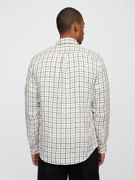 Image number 3 showing, 100% Linen Classic Shirt