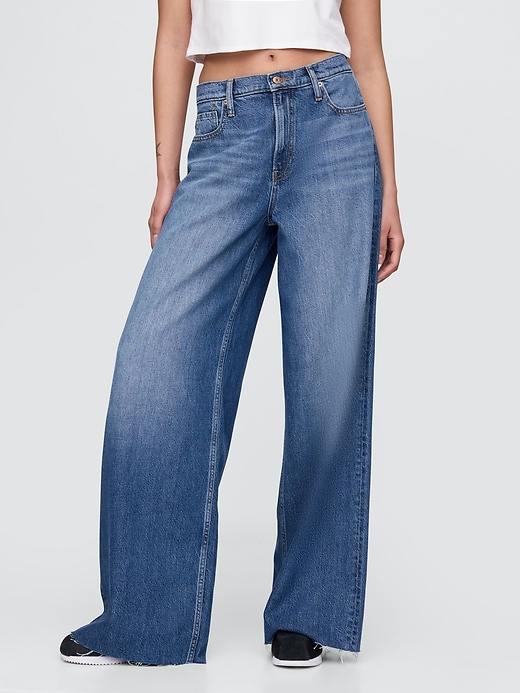 Image number 2 showing, Mid Rise UltraSoft Baggy Jeans