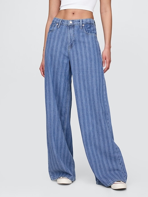 Image number 2 showing, Mid Rise UltraSoft Baggy Jeans