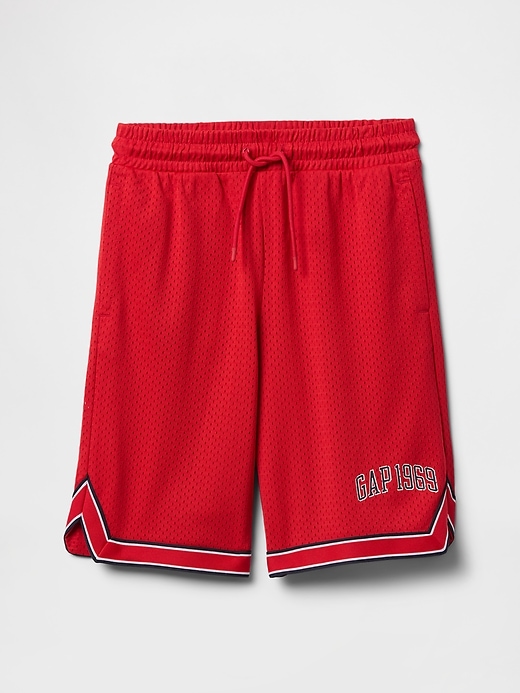 Image number 2 showing, Kids GapFit 8.5" Mesh Pull-On Shorts