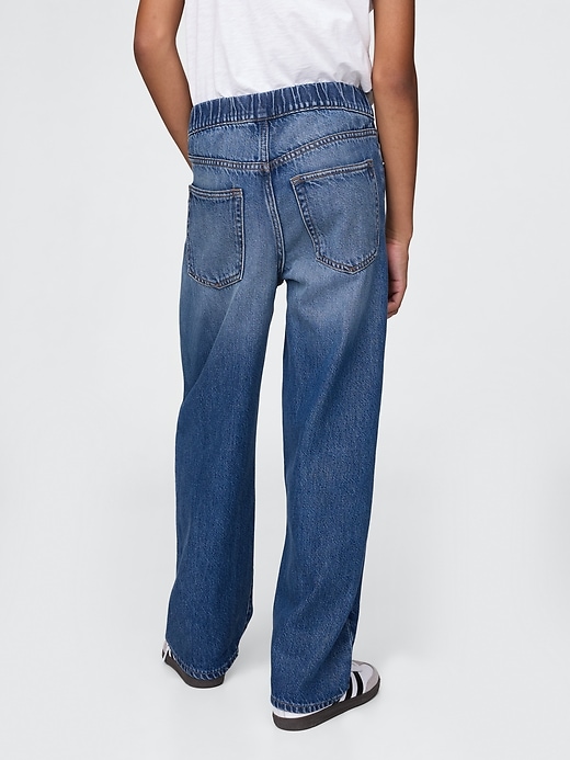 Image number 4 showing, Kids UltraSoft Pull-On Baggy Jeans