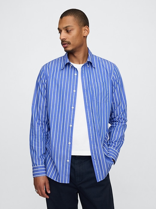 Image number 1 showing, Organic Cotton Poplin Classic Shirt