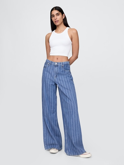 Image number 1 showing, Mid Rise UltraSoft Baggy Jeans