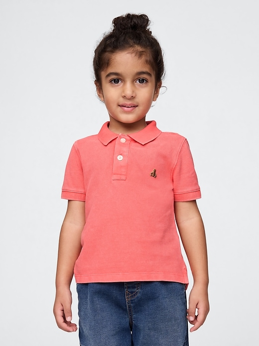 Image number 1 showing, Baby & Toddler Pique Polo Shirt