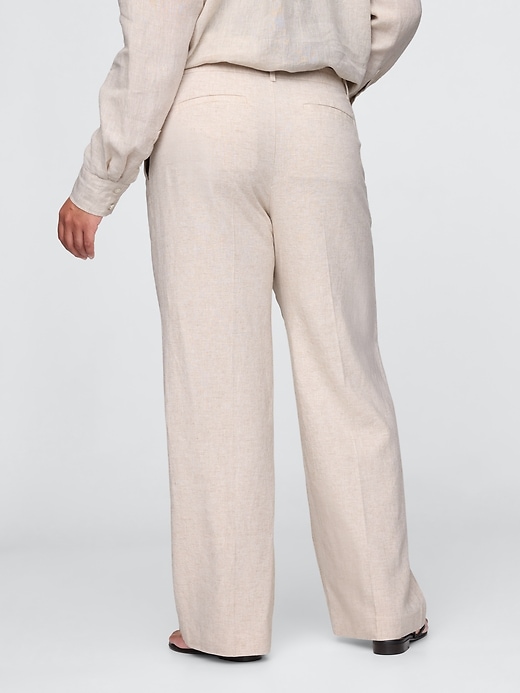 Image number 7 showing, 365 Low Rise Linen-Blend Trousers