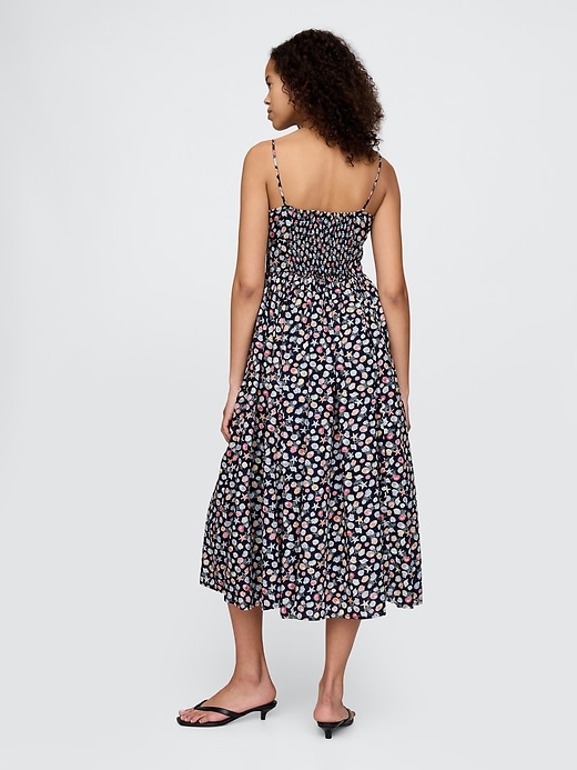 Image number 2 showing, Tie-Strap Cami Midi Dress