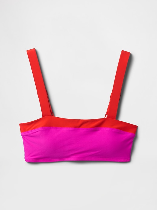 Image number 5 showing, Colorblock Bandeau Bikini Top