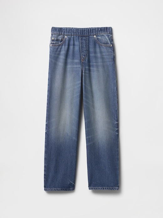 Image number 2 showing, Kids UltraSoft Pull-On Baggy Jeans