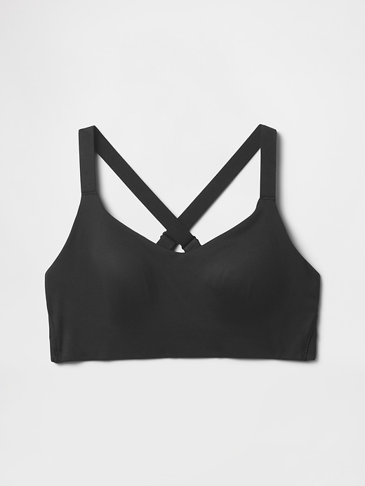 Image number 1 showing, GapFit Power High Impact Crossback Sports Bra