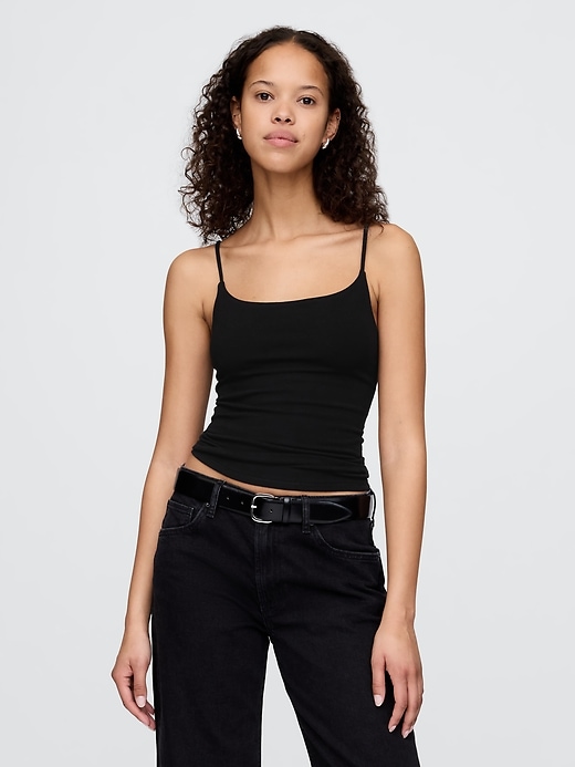 Image number 1 showing, CloseKnit Cropped Tank