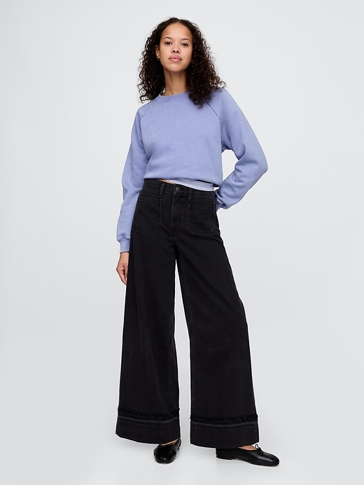 Image number 1 showing, Mid Rise UltraSoft Baggy Jeans