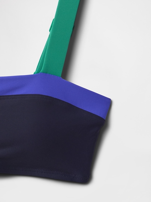 Image number 4 showing, Colorblock Bandeau Bikini Top