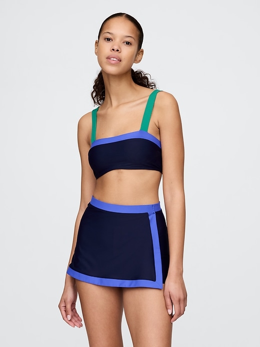 Image number 3 showing, Colorblock Bandeau Bikini Top