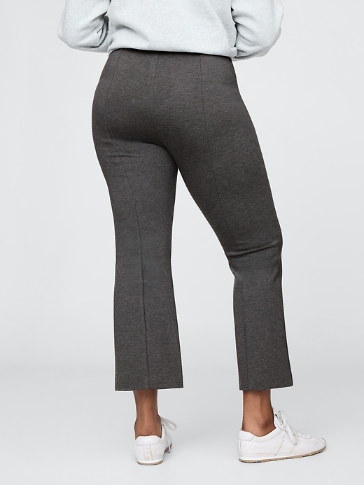 Image number 7 showing, High Rise Ponte Crop Kick Pants