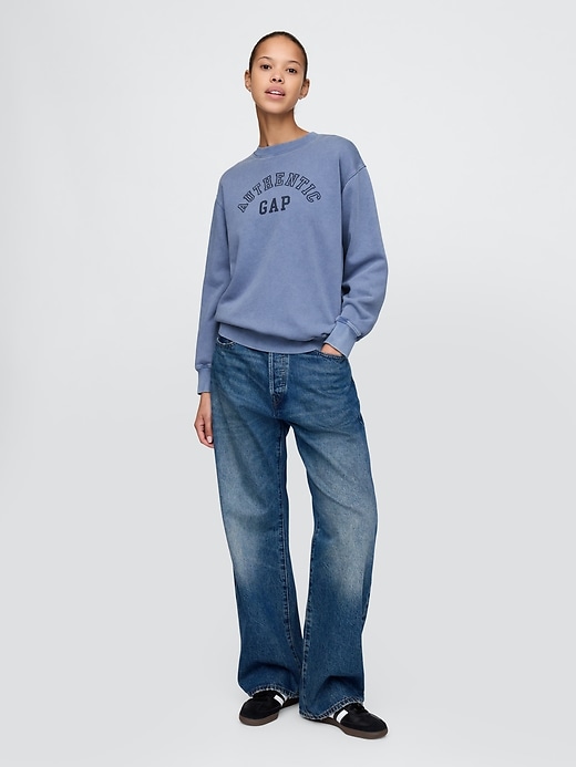 Image number 2 showing, VintageSoft Gap Logo Tunic Sweatshirt