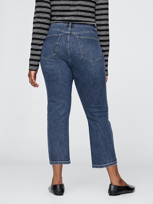 Image number 7 showing, High Rise Capri Jeans