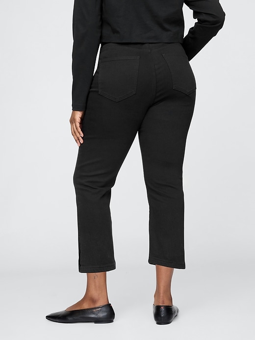 Image number 7 showing, High Rise Cropped Capri Jeans