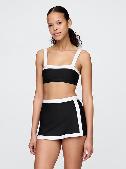 Image number 3 showing, Colorblock Bandeau Bikini Top