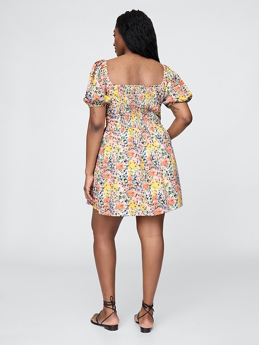 Image number 6 showing, Puff-Sleeve Mini Dress