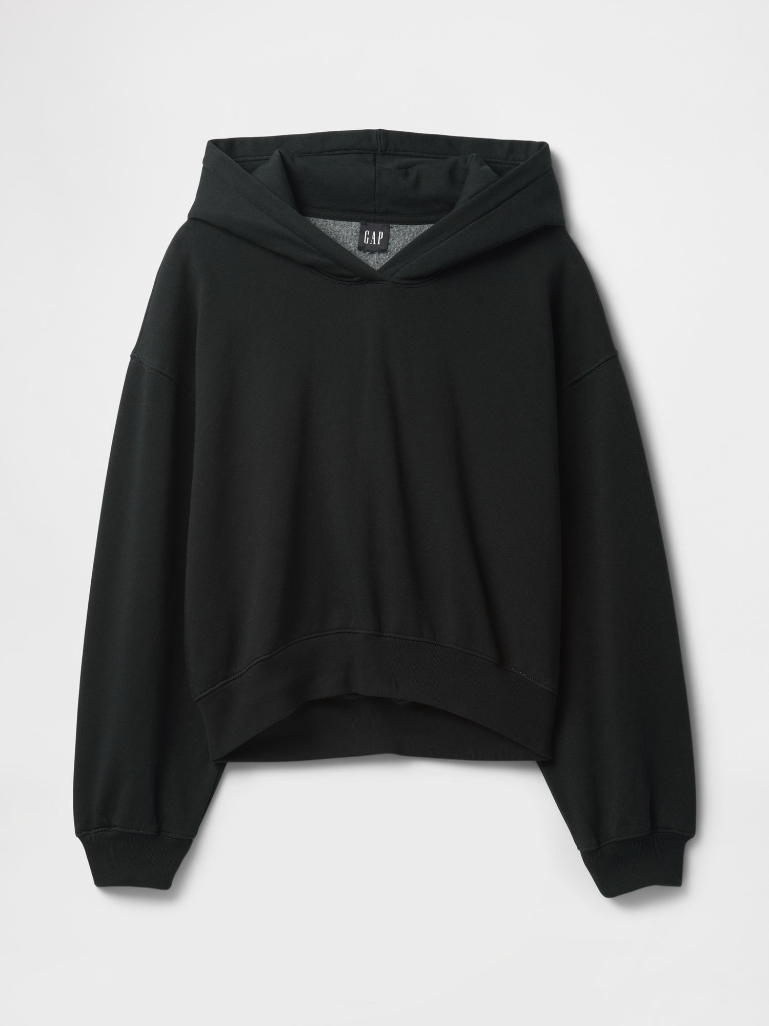 VintageSoft Cropped Hoodie