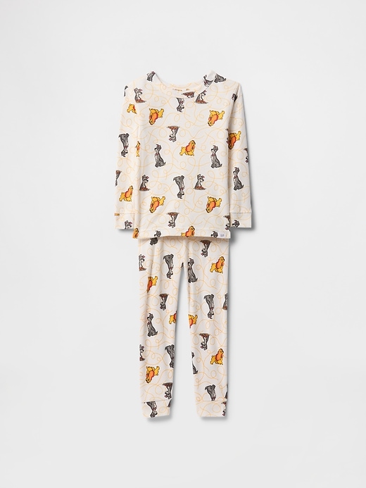 Image number 1 showing, Gap × Disney Baby & Toddler Organic Brushed Cotton PJ Set