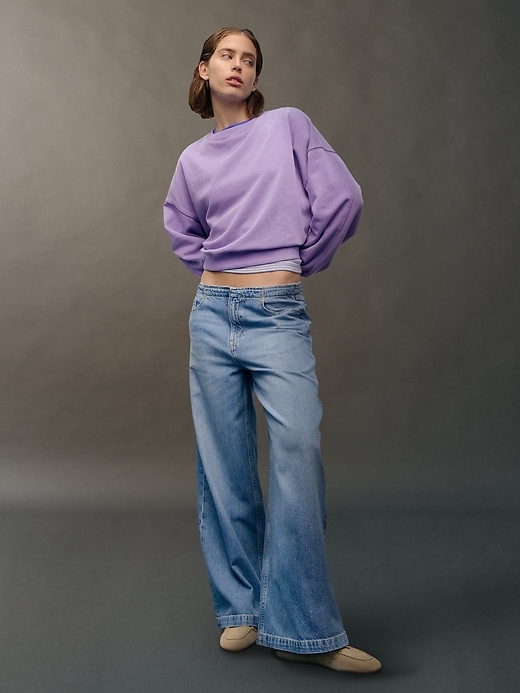 Image number 7 showing, Mid Rise UltraSoft Baggy Jeans