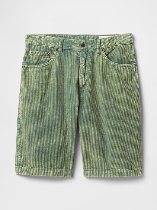 Image number 6 showing, Washed Corduroy Shorts