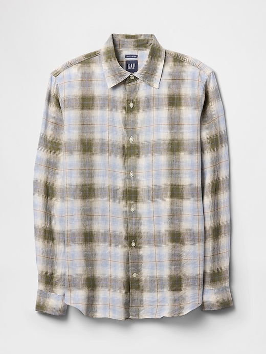 Image number 5 showing, 100% Linen Classic Shirt