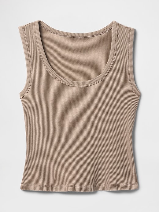 Image number 4 showing, Rib Scoop Tank Top