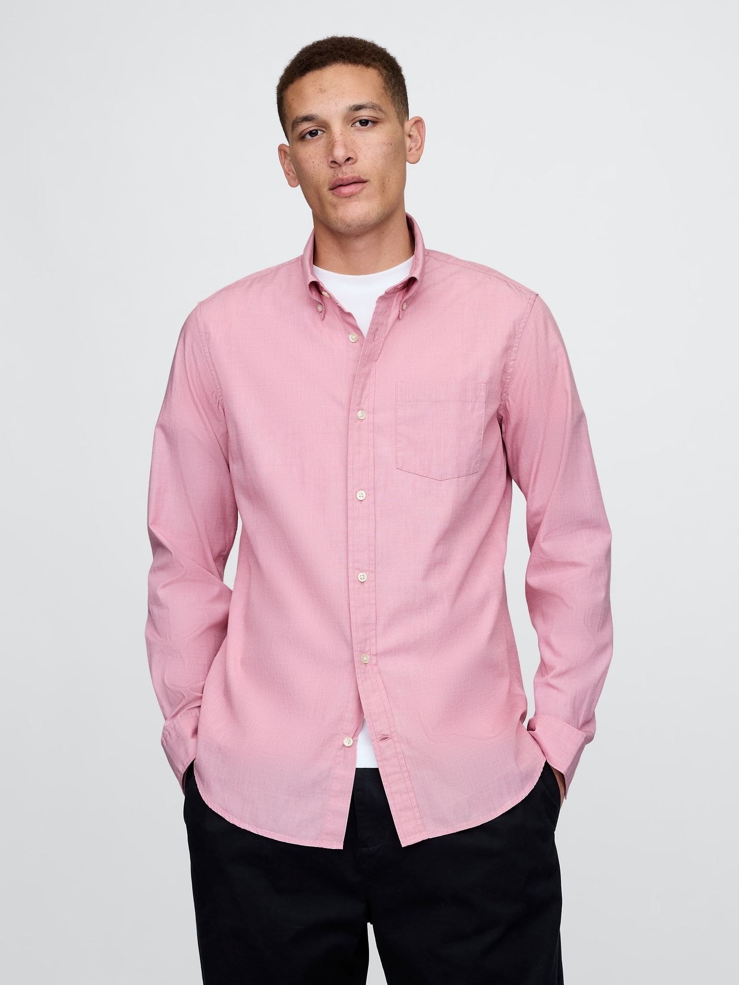 Organic Cotton Poplin Classic Shirt