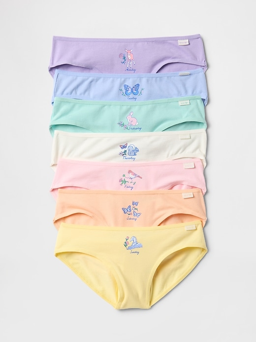 View large product image 1 of 1. Kids Days-of-the-Week Bikini Briefs (7-Pack)