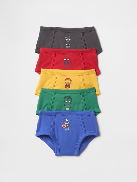 Image number 1 showing, Toddler Marvel Briefs (5-Pack)