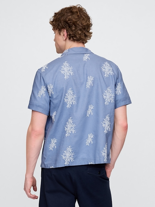 Image number 3 showing, Linen-Cotton Shirt