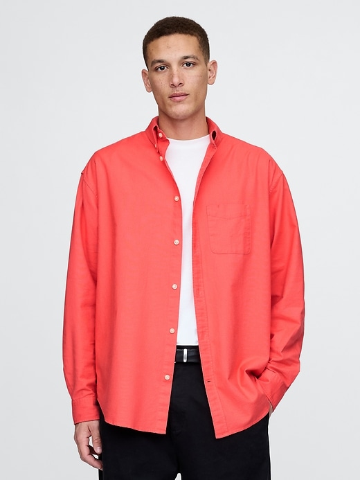 Image number 1 showing, Oxford Big Shirt