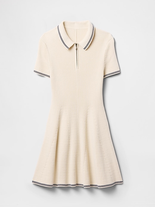 Image number 7 showing, Polo Sweater Rib Mini Dress