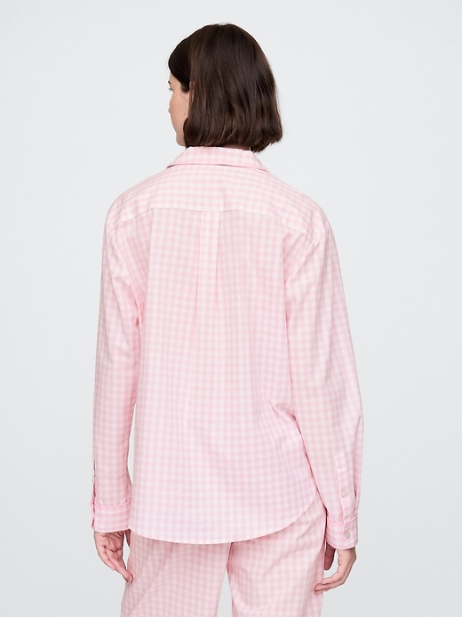 Image number 3 showing, Poplin PJ Shirt