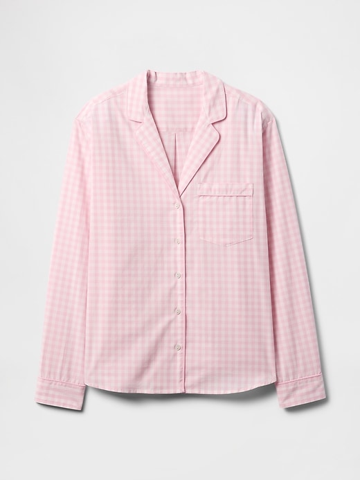 Image number 4 showing, Poplin PJ Shirt