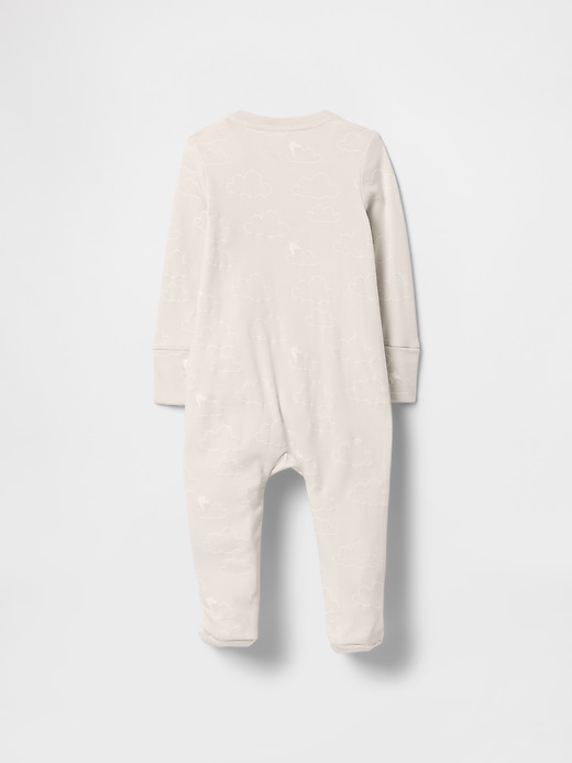 Image number 2 showing, Baby First Favorites Supima® Footed One-Piece