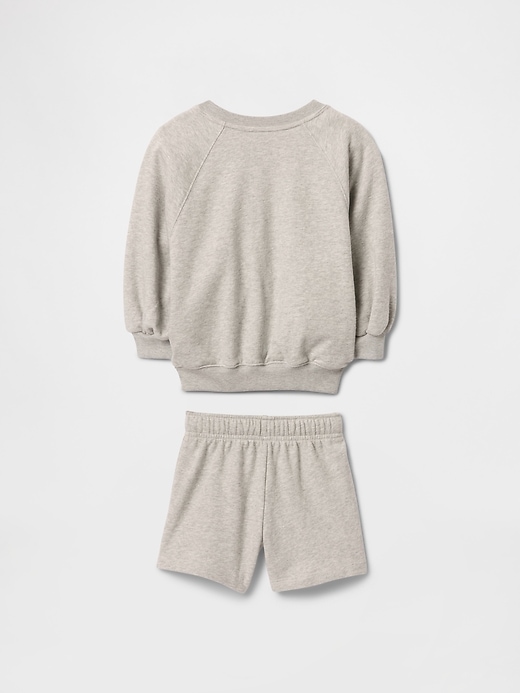 Image number 3 showing, Baby & Toddler VintageSoft Sweat Shorts Set