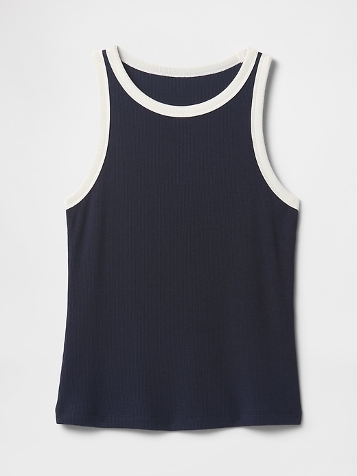 Image number 4 showing, Modern Rib Halter Tank Top