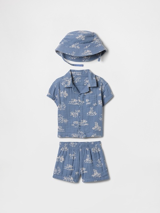 Baby Peter Rabbit™ Crinkle Gauze Cabana Set